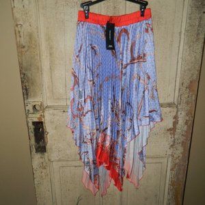 Kosmios Pleated Horse Theme Skirt Size Small (M-8)